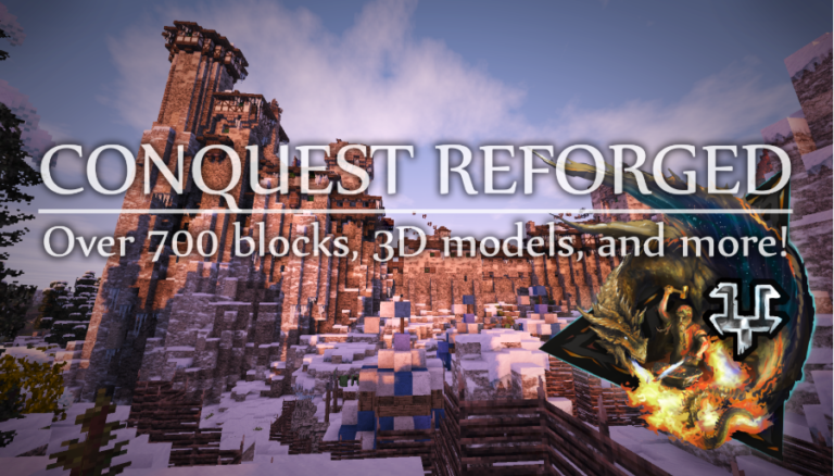 Conquest Texture Pack Para Minecraft 1.12.2, 1.10.2, 1.9.4, 1.