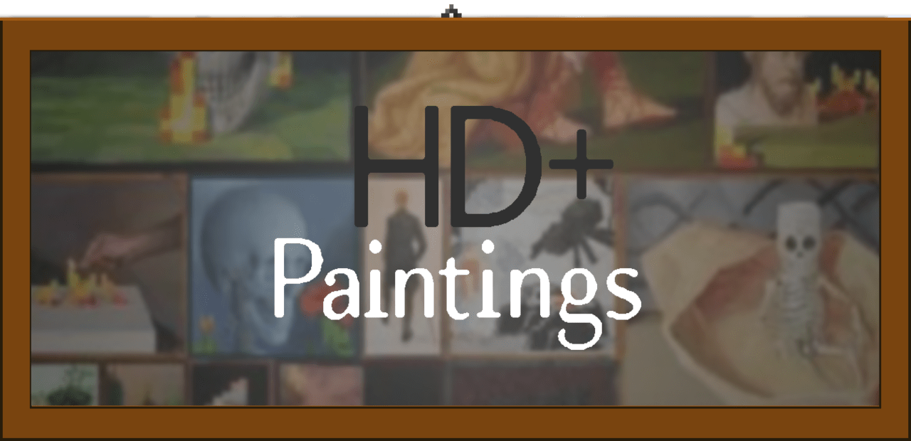 Hd Paintings Texture Pack Para Minecraft 1.17.1, 1.16.5, 1.15.2, 1.14.4