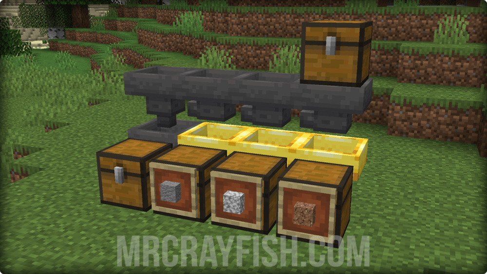 Golden Hopper Mod Para Minecraft 1.21.1, 1.20.6, 1.19.4, 1.18.2, 1.17.1, 1.16.5, 1.15.2 ZonaCraft