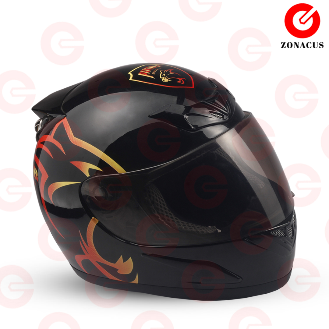 Helm Custom Nomor 27B Full Face Zona Custom Indonesia