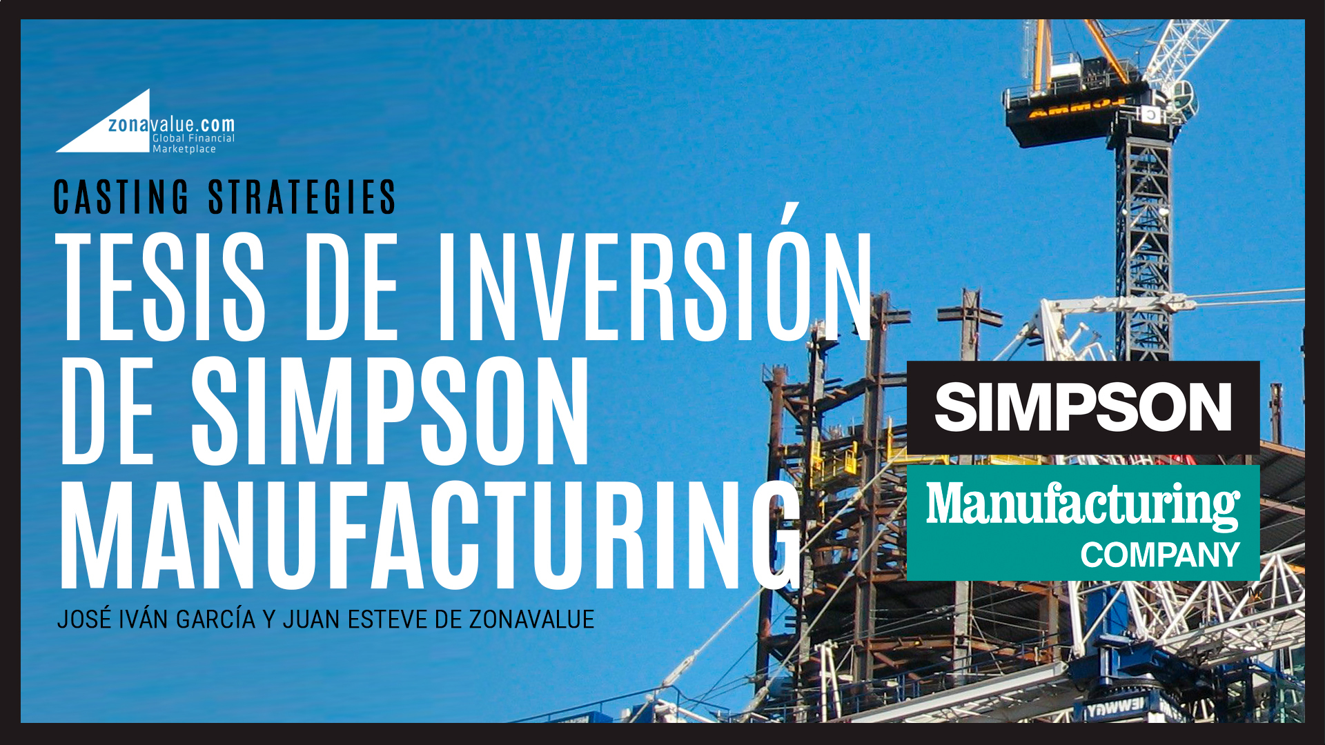 ¿QUÉ SON LOS INSIDERS? 👉 TESIS DE INVERSIÓN DE SIMPSON MANUFACTURING