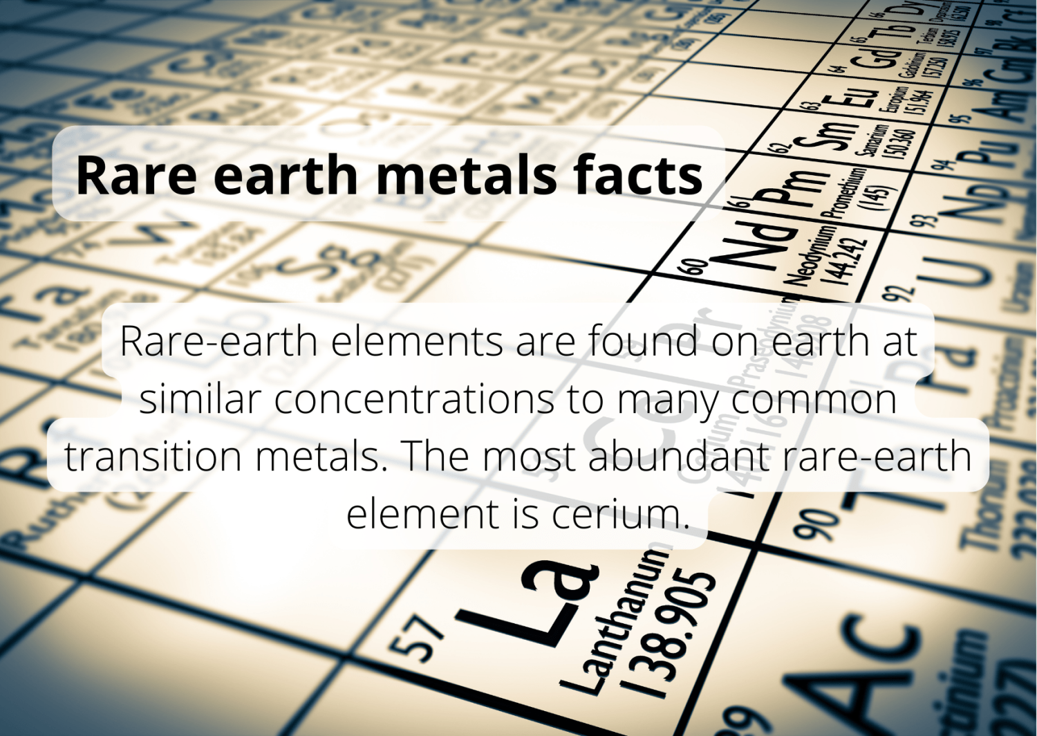 Rare Earth Metals Zone