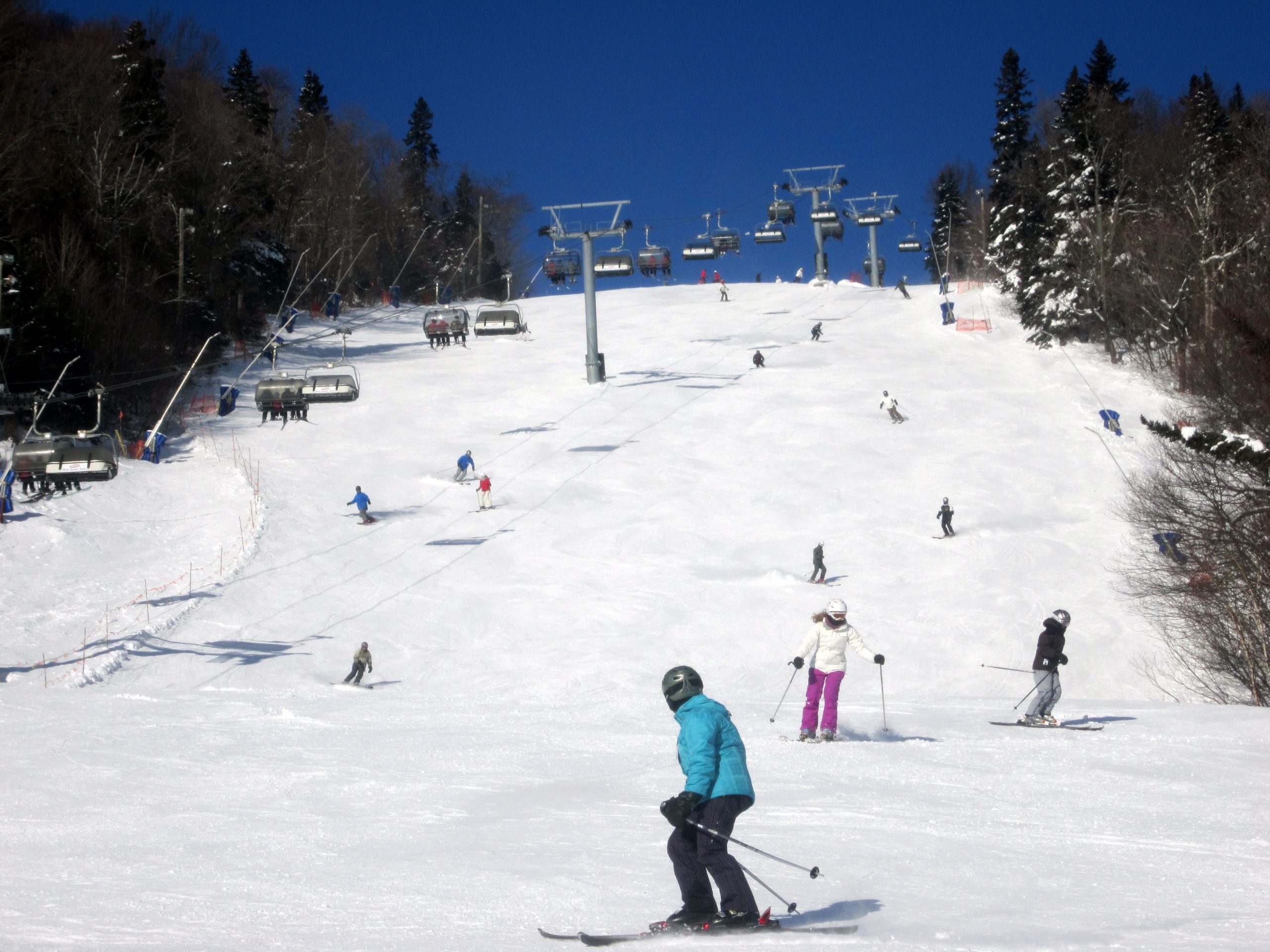 Suivez le guide au MontSainteAnne Zone.Ski