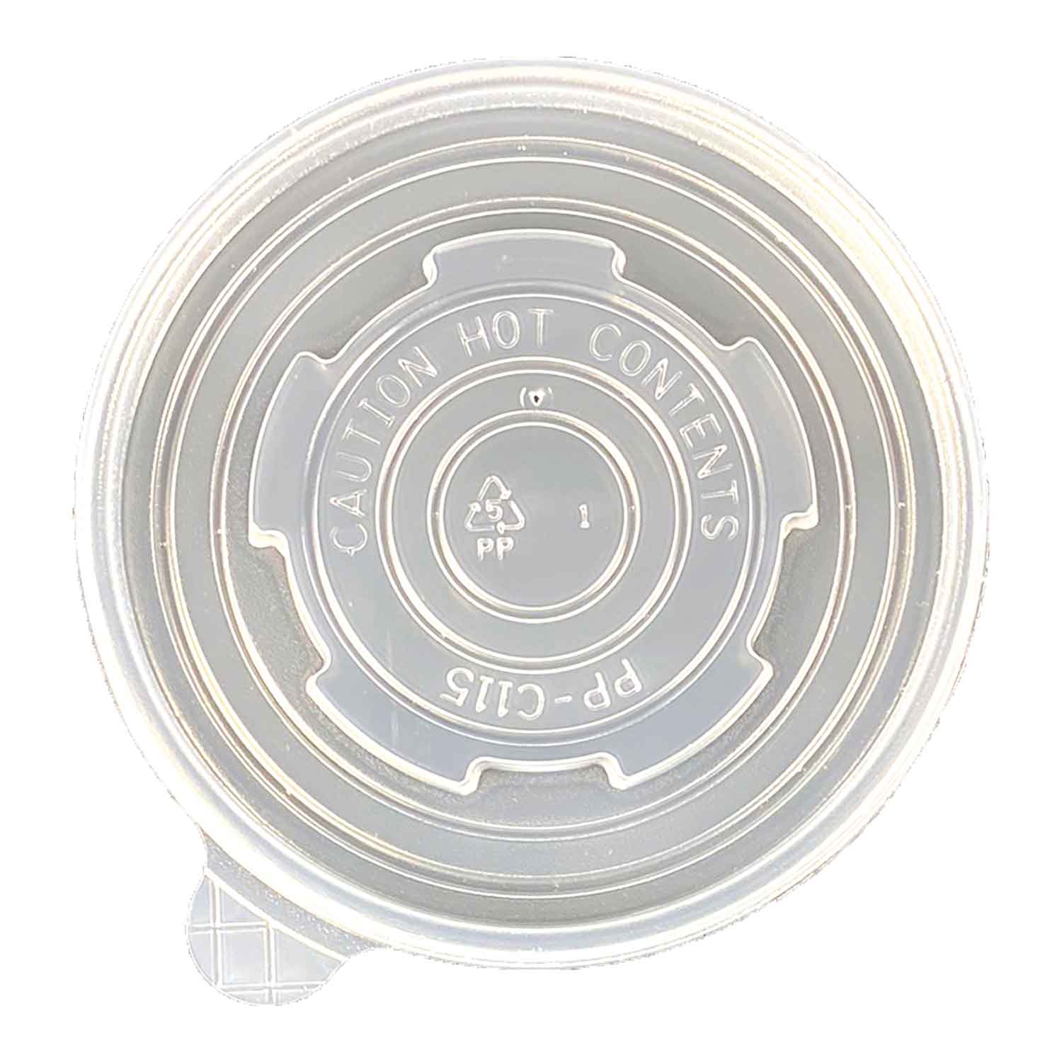 12oz/16oz Plastic Bowl LID 1000/case Zone51 Sales Group Inc