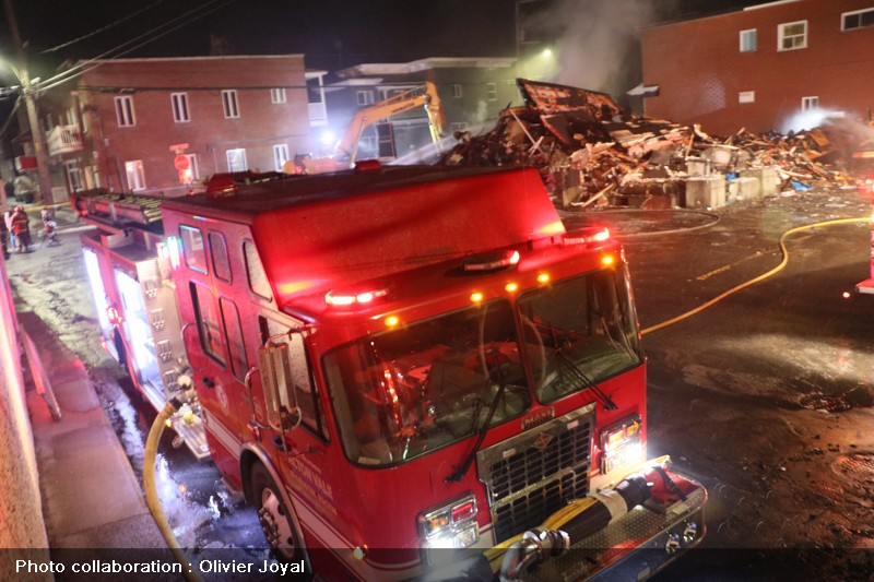 Le restobar La Galoche d’Acton Vale détruit par un incendie