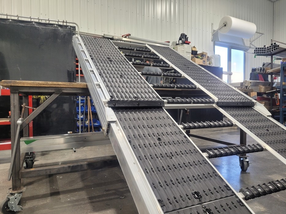 RAMPE DE SLED DECK PRO 10' 6" (SUPERGLIDES II WIDE & PROTECTOR)