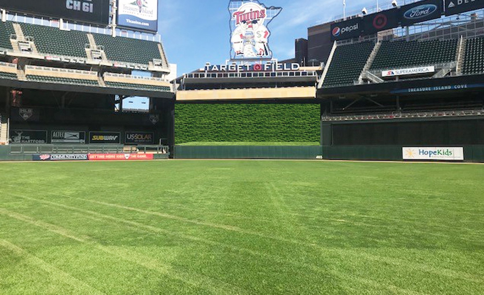 Twins Announce Target Field Enhancements to Batter's Eye in Center