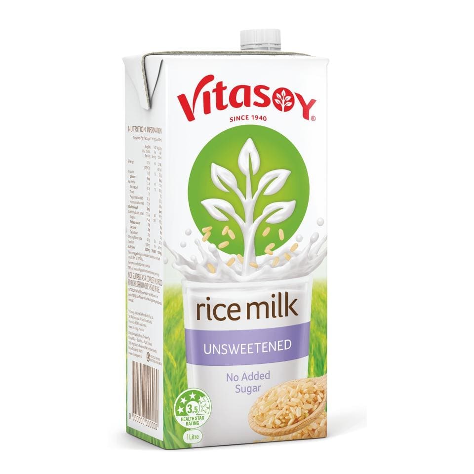 Rice Milk Nutrition Facts