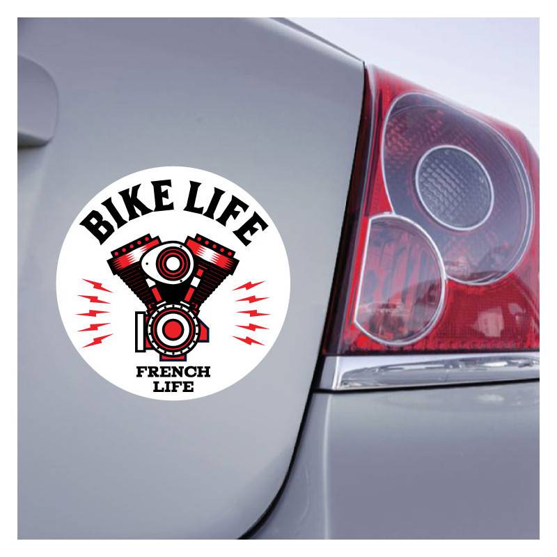 Autocollant Bike Life French Life ZoneStickers