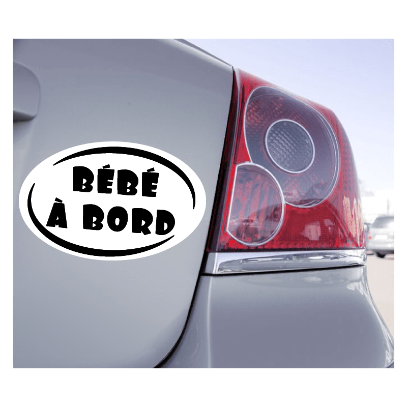 Sticker Bébé à Bord ZoneStickers