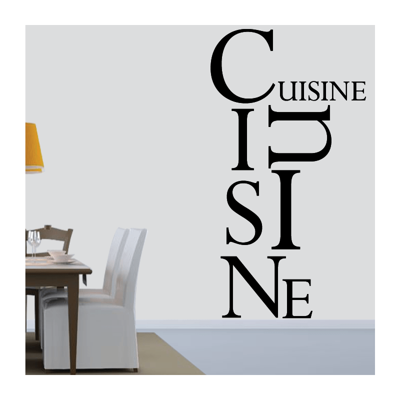 Sticker Mural Cuisine Moderne ZoneStickers
