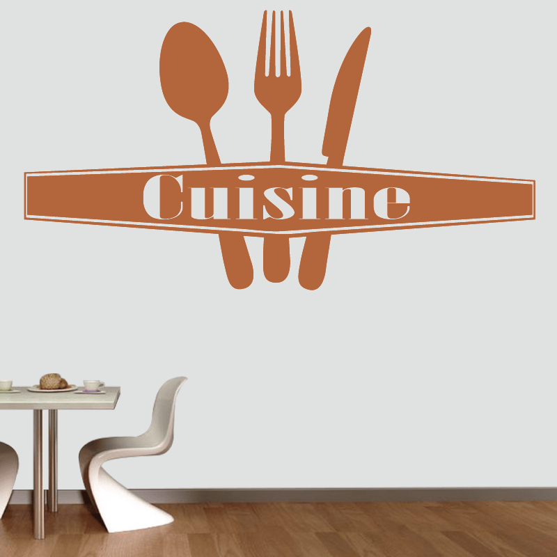 Sticker Mural Cuisine ZoneStickers