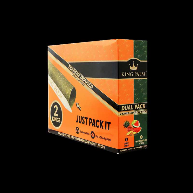 King Palm Cones Dual Pack Pineapple & Watermelon 2Opk 20ct