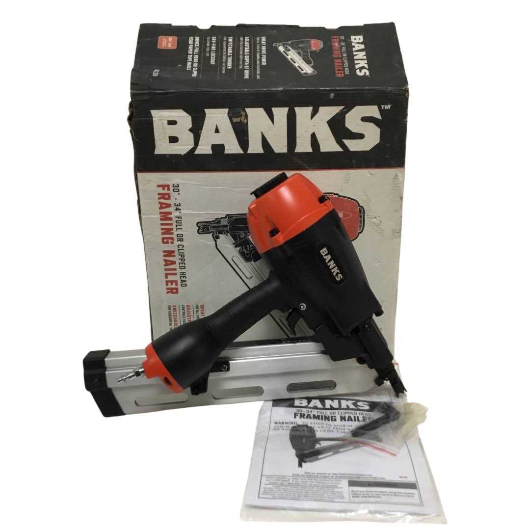 Banks 30°34° Framing Nailer 64139 Hardware&Tools Online Store