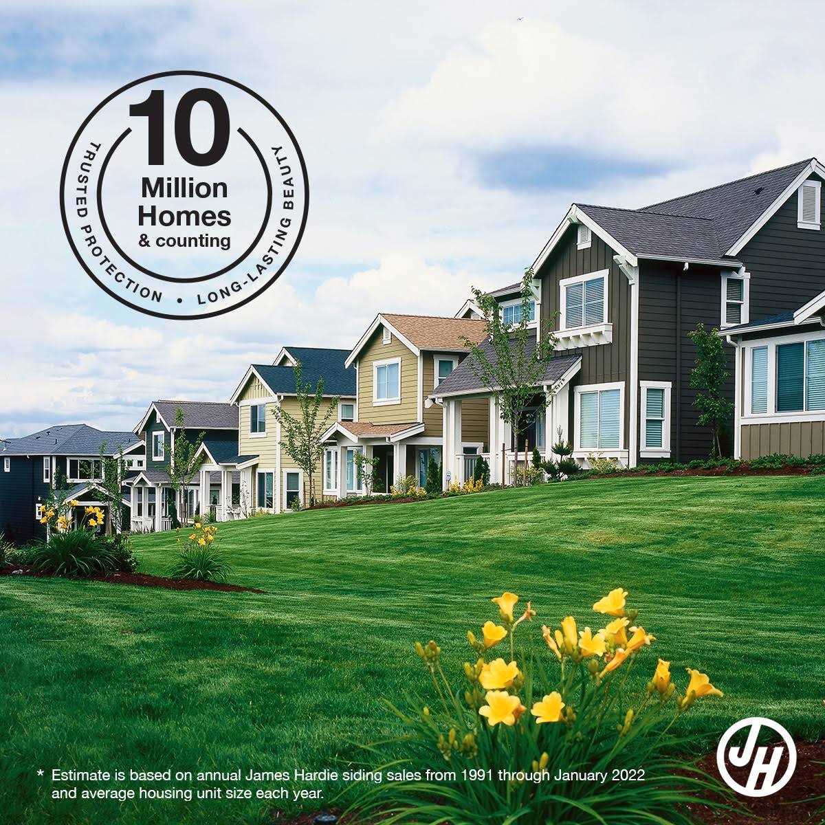 James Hardie Primed HZ10 Fiber Cement Trim Woodgrain 3.5in x 144in