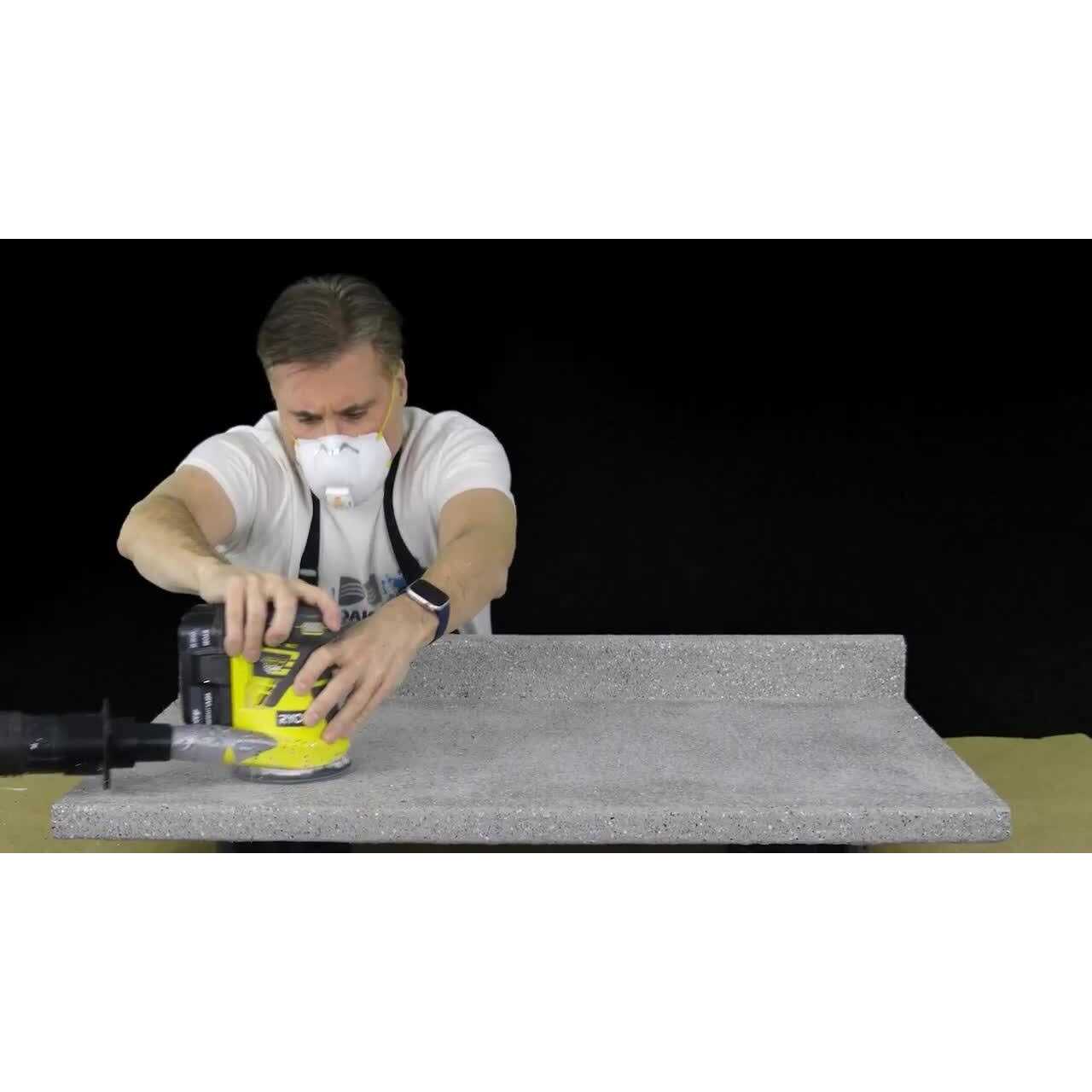 DAICH LuxRock Solid Surface Granite Countertop Kit LXSSGU Hardware