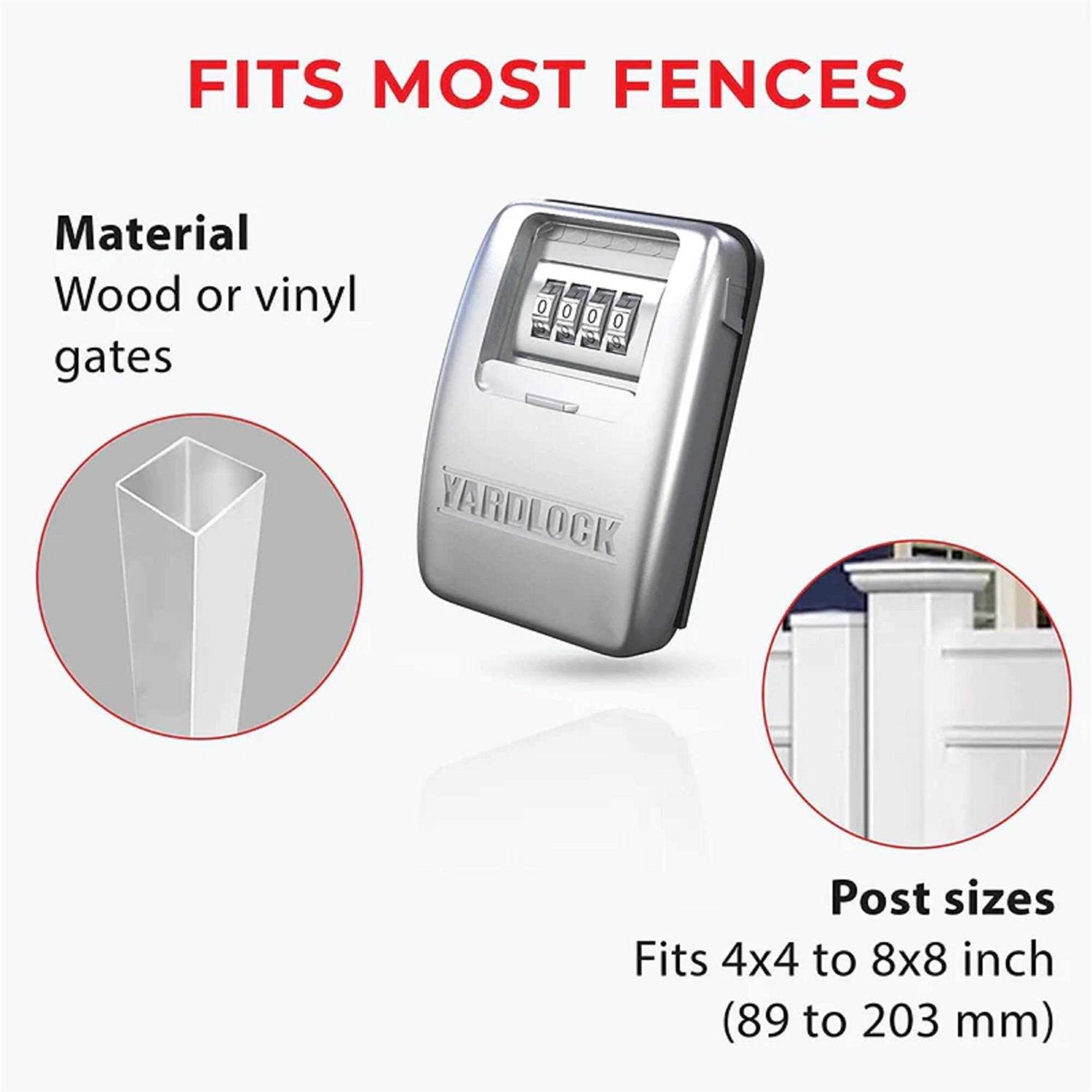 Yardlock Keyless Gate Lock Secure Fence Lock and Latch Hardware&Tools