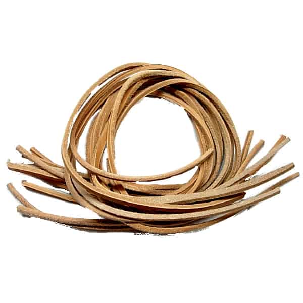 10 LEATHER LACES 1/8" X 20" ZooMax