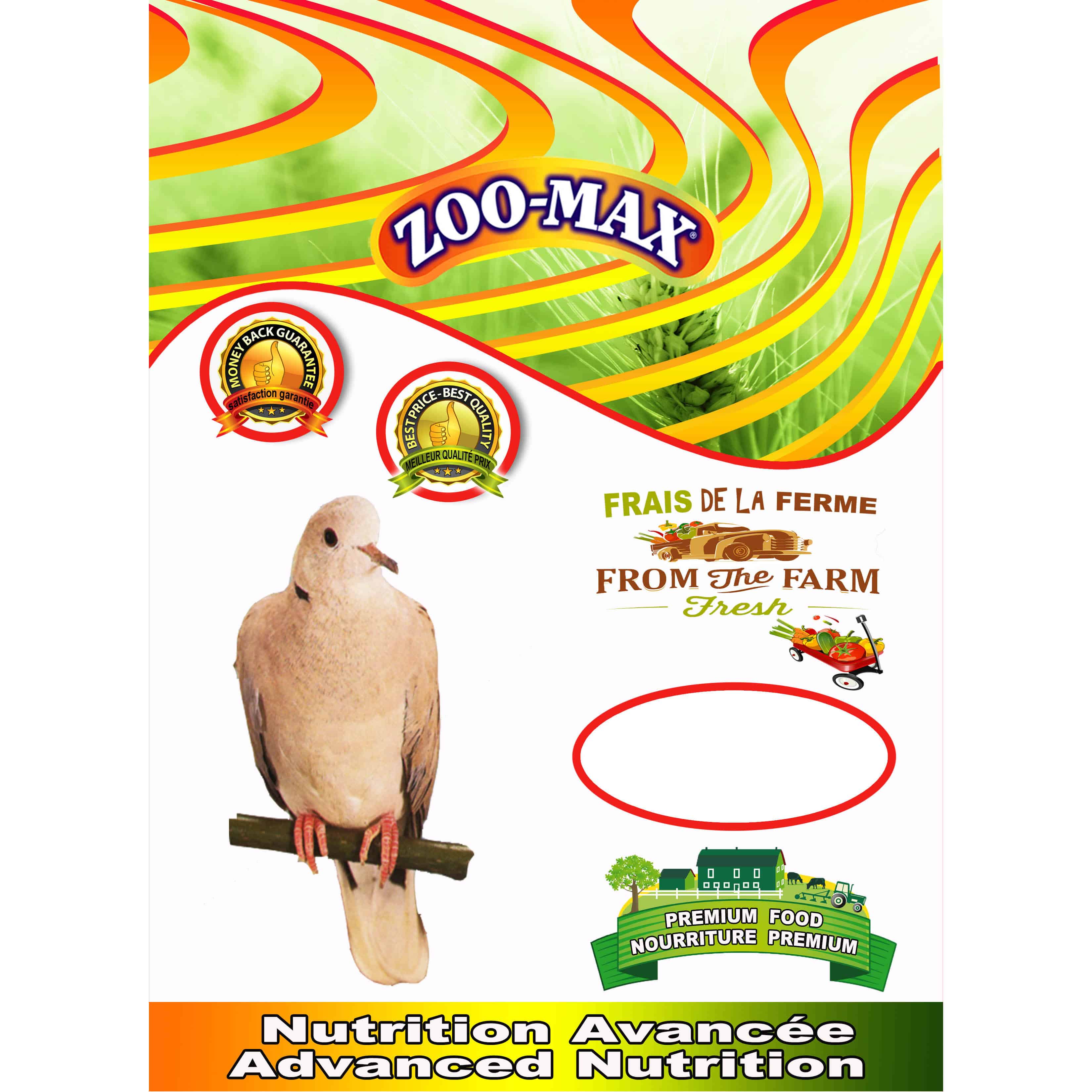 DOVE & TURTLEDOVE 2 lbs ZooMax