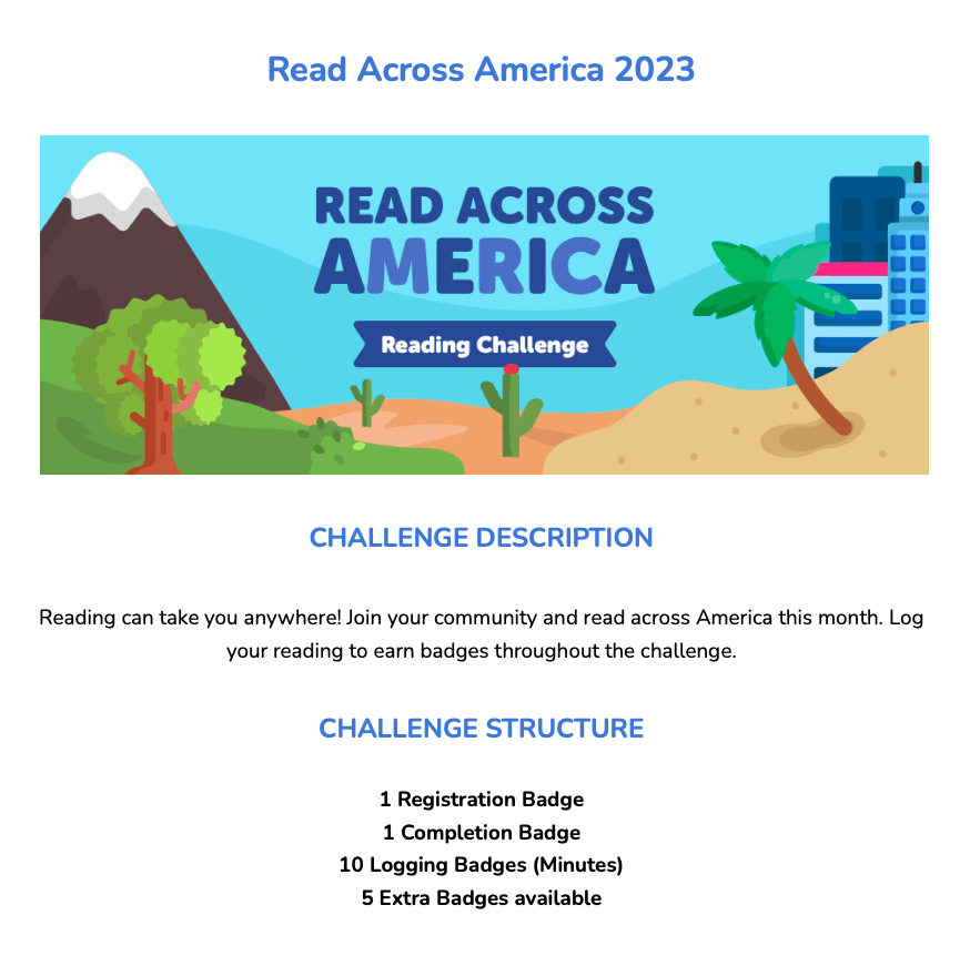 Read Across America 2023 Beanstack Help Center