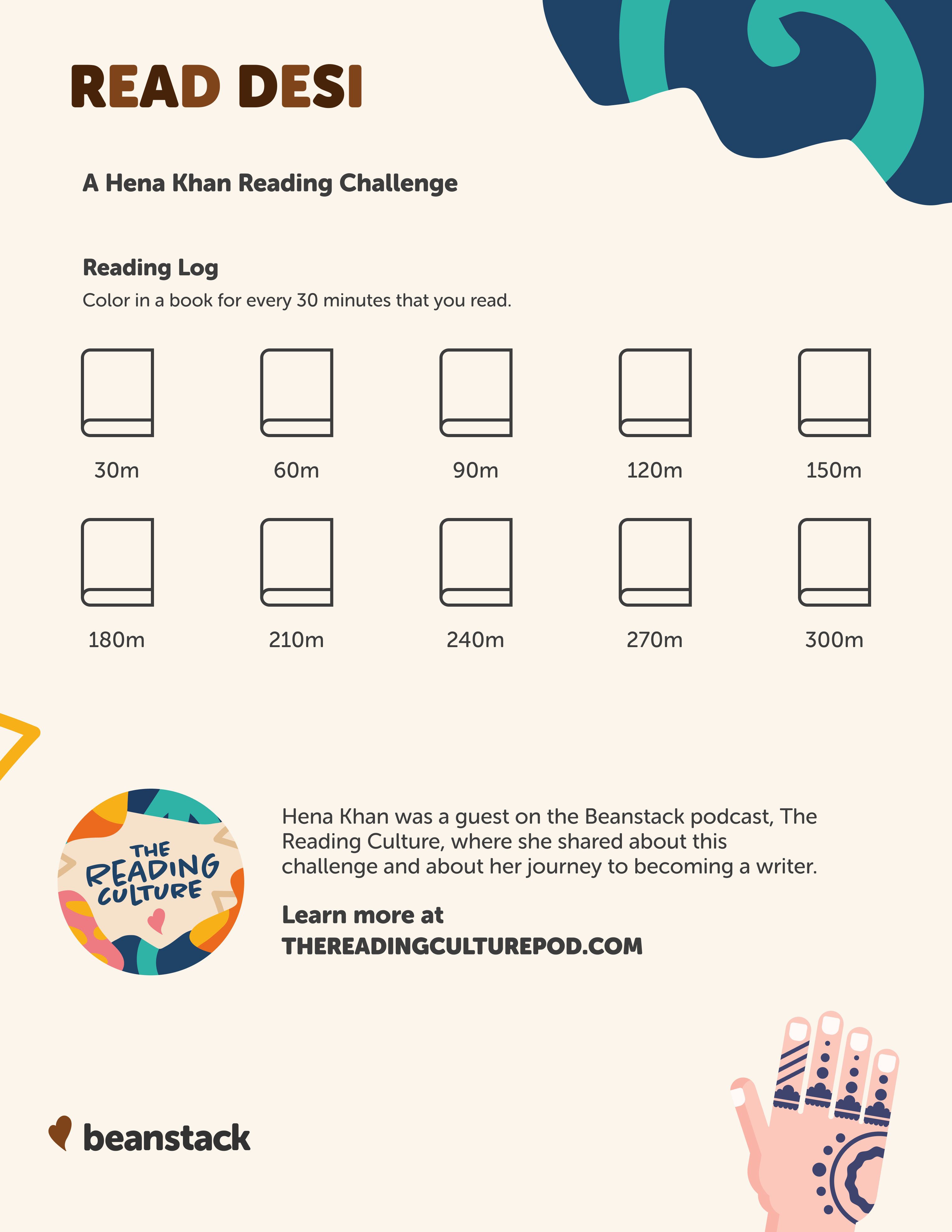 Read Desi A Hena Khan Reading Challenge Beanstack Help Center