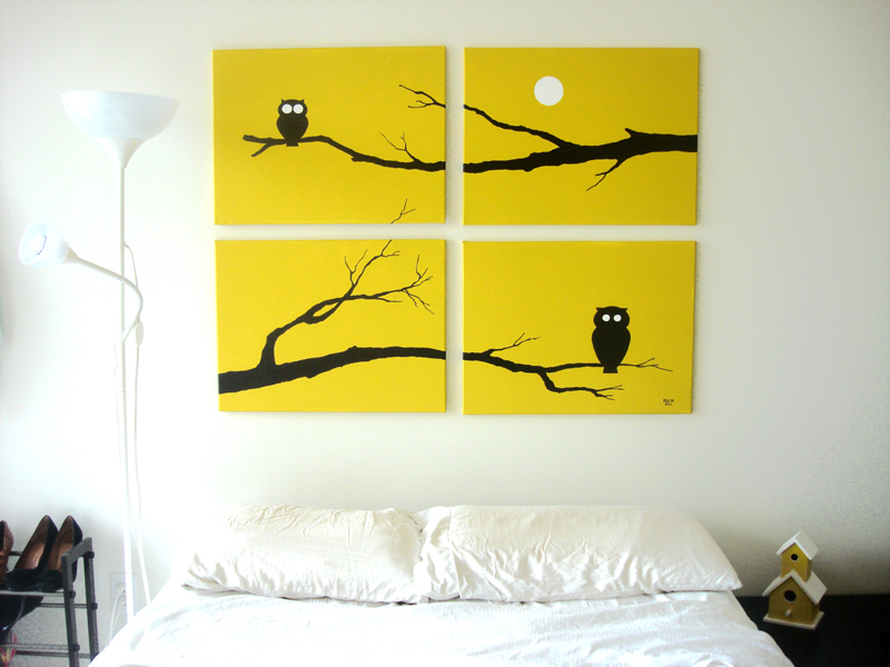 Owl Canvas Print Zooettes