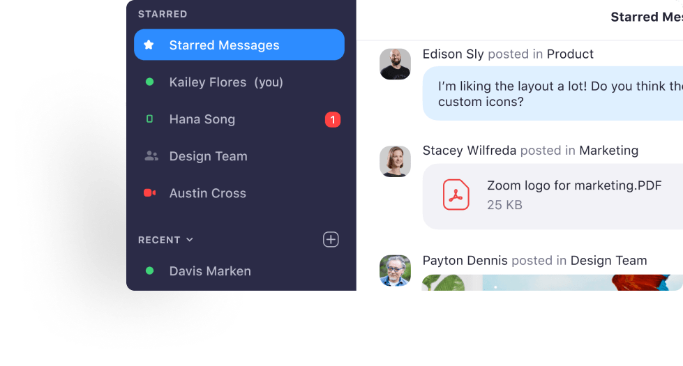 Group Messaging Zoom