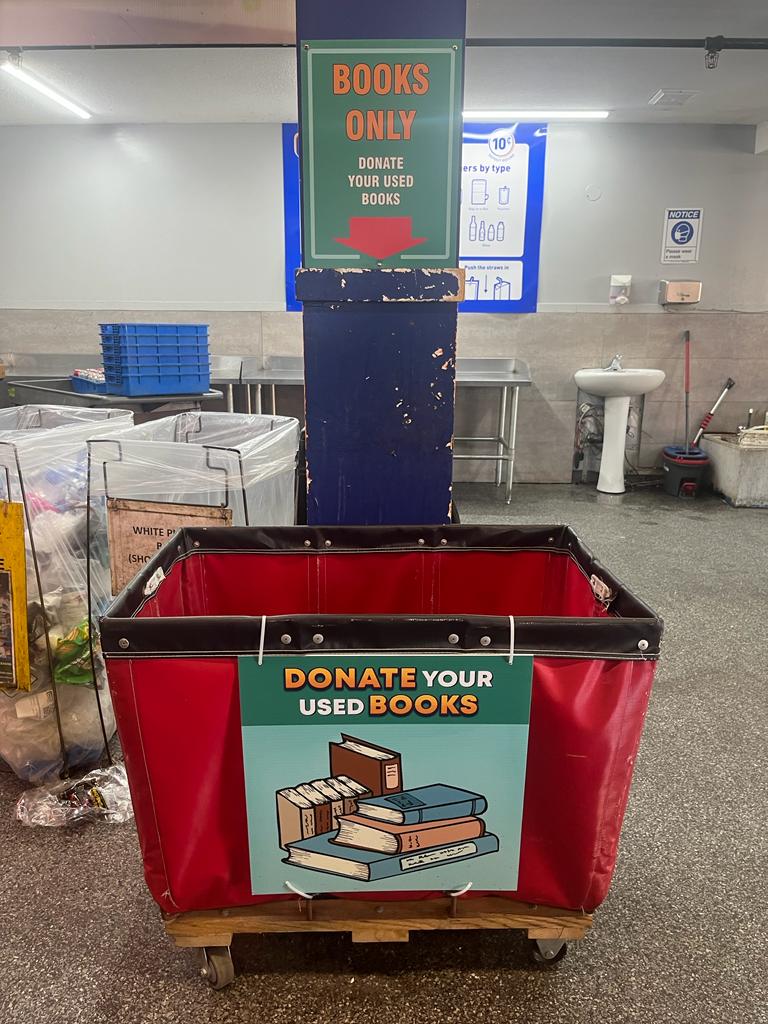 Recycle Your Used Books at Pitt Meadows Bottle Depot and Ridge Meadows
