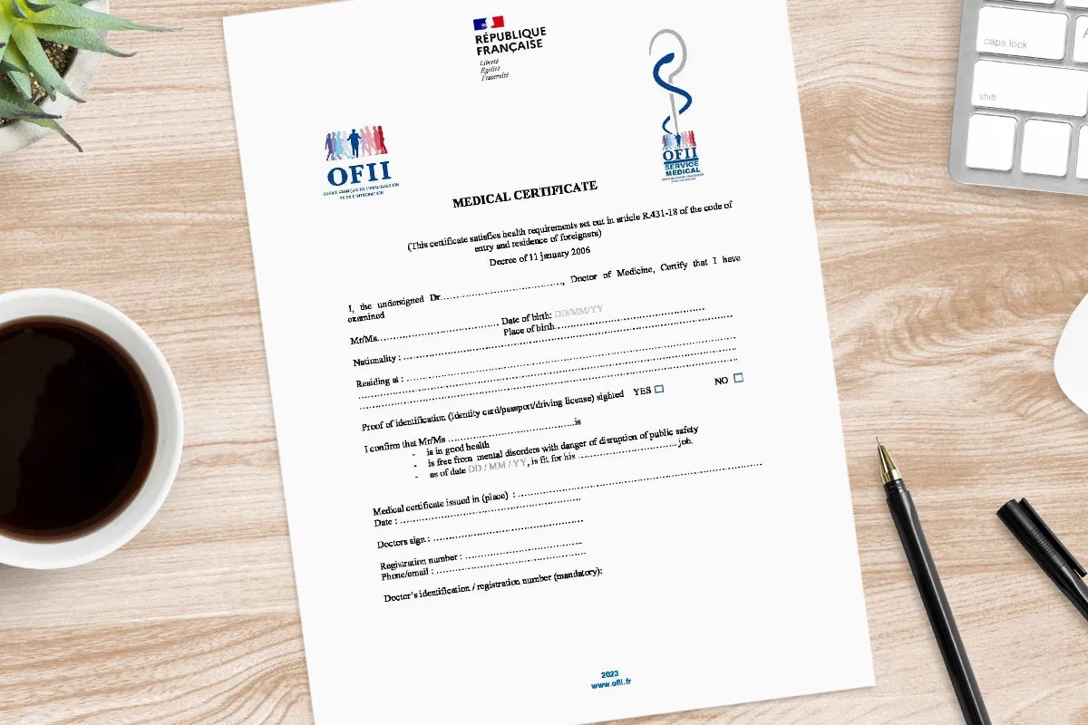 Medical Certificate France Fitness to Work ZoomDoc