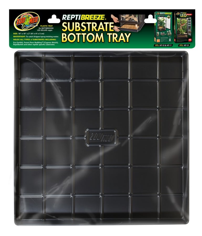 ReptiBreeze® Substrate Bottom Tray Zoo Med Laboratories