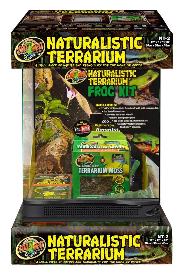 Naturalistic Terrarium® Frog Kit Zoo Med Laboratories, Inc.