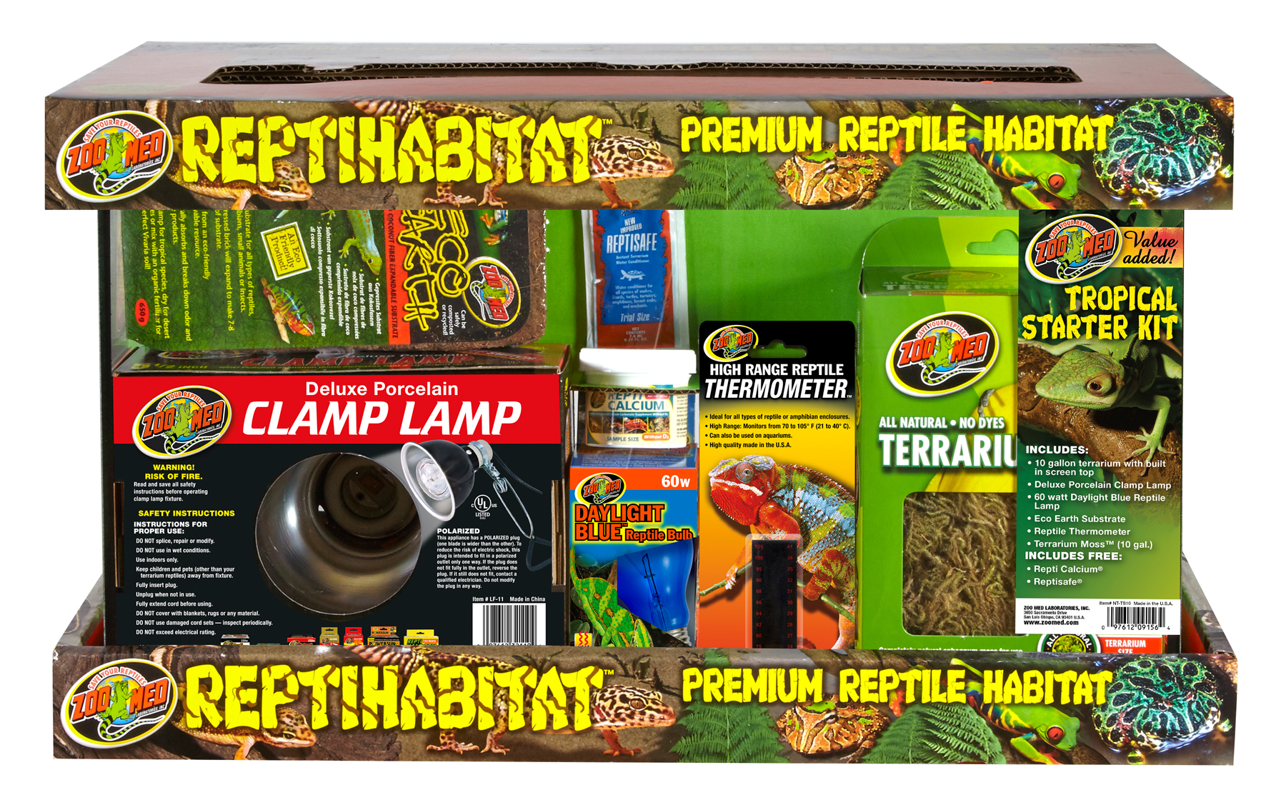 ReptiHabitat™ Value Added Tropical Starter Kit Zoo Med