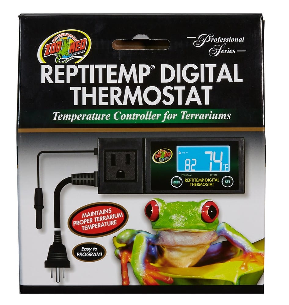 Zoo Med HygroTherm 2In1 Humidity and Temperature Controller HT10 Fish