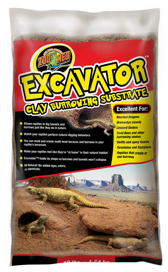 Excavator® Clay Burrowing Substrate Zoo Med Laboratories, Inc.