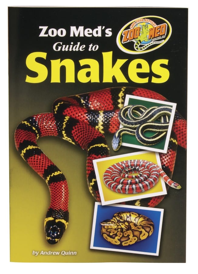 ZB12 Zoo Medâ€™s Guide to Snakes Book Zoo Med Laboratories, Inc.