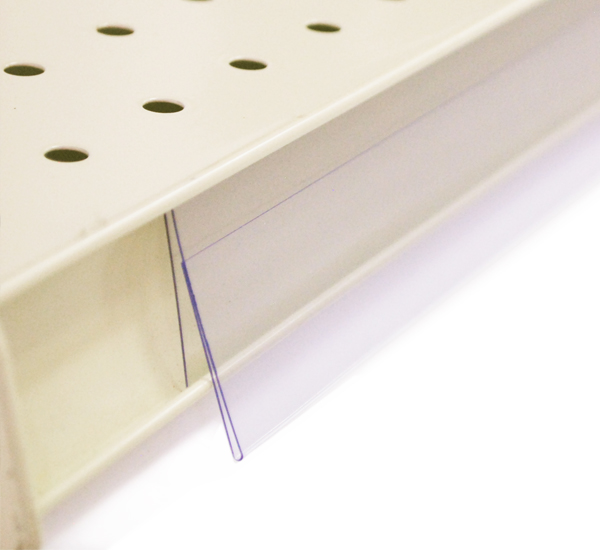 Shelf Edge Sign Holder 11″ W x 1.5″ H case of 250 Zoomer Display