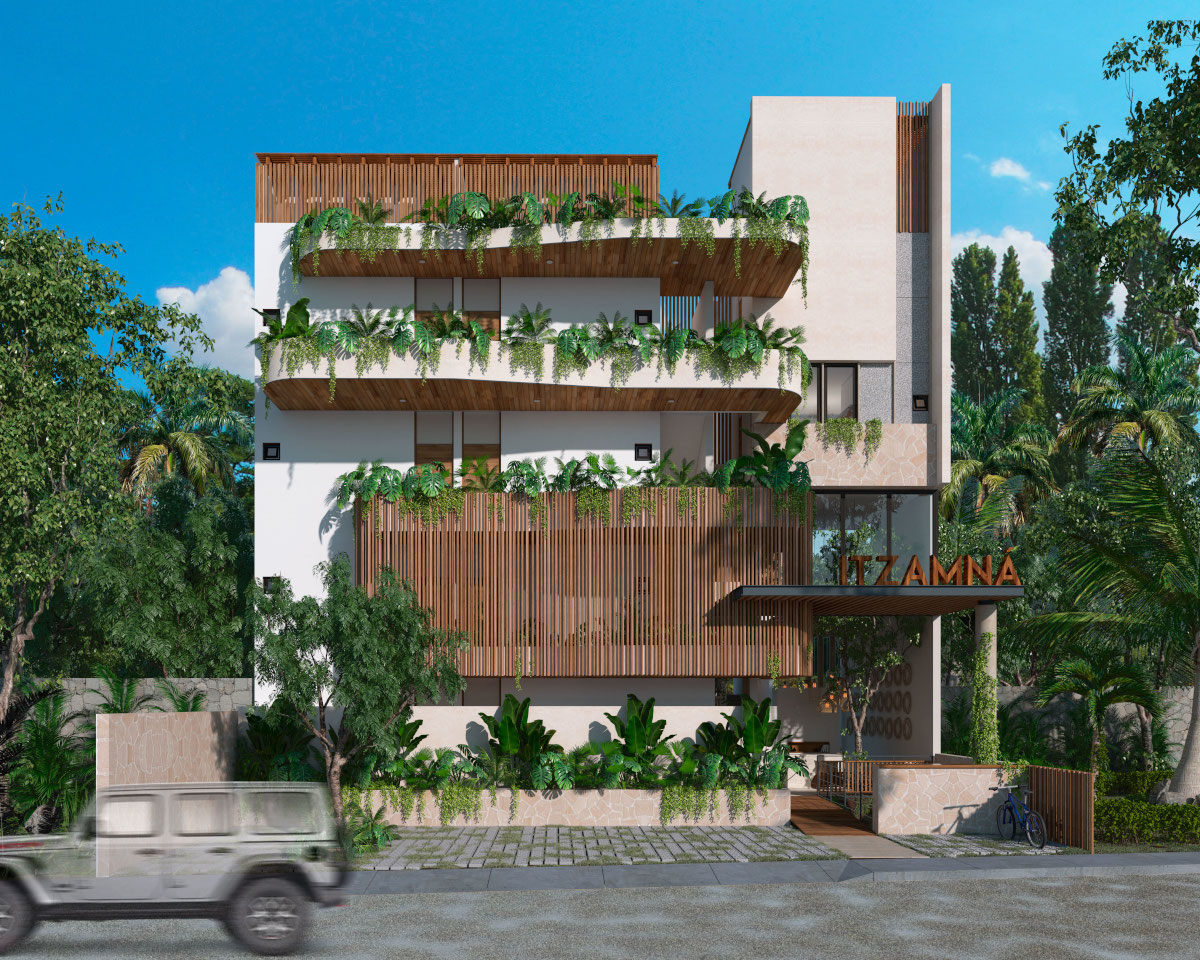 Itzamna Condos Aldea Zama Tulum for Sale Zoom Playa Realty