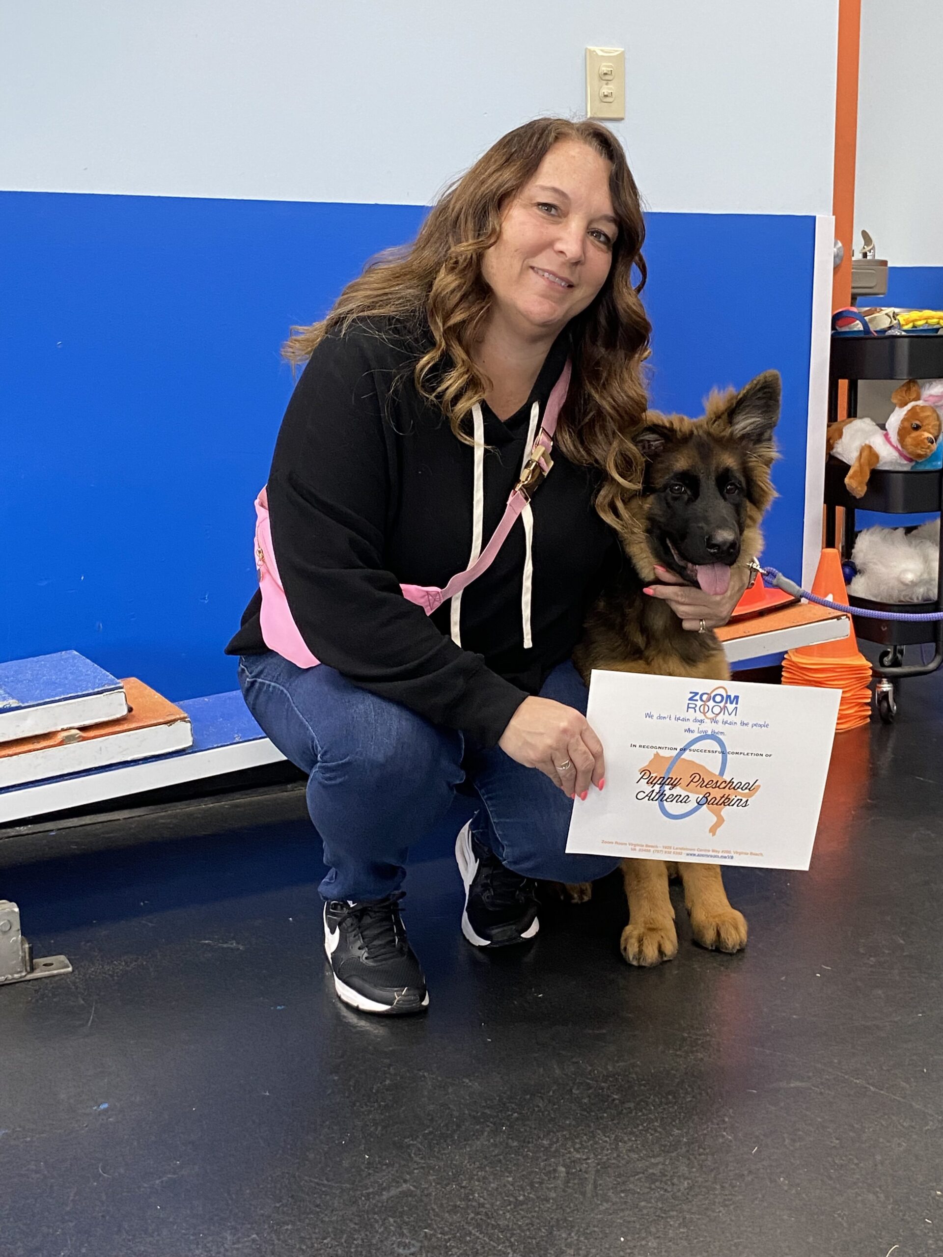 Virginia Beach Dog Training Agility Obedience Puppy Zoom Room
