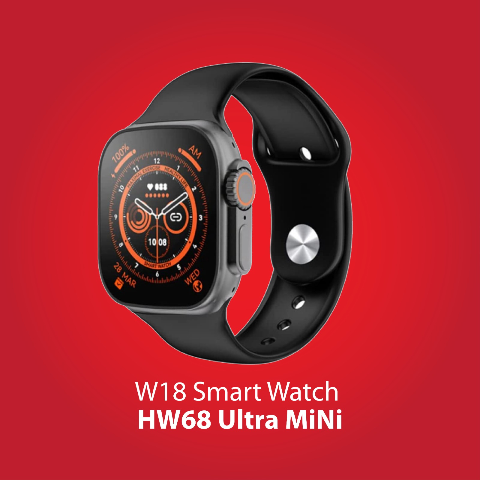 W18 Smart Watch HW68 Ultra MiNi - Zoom Tech