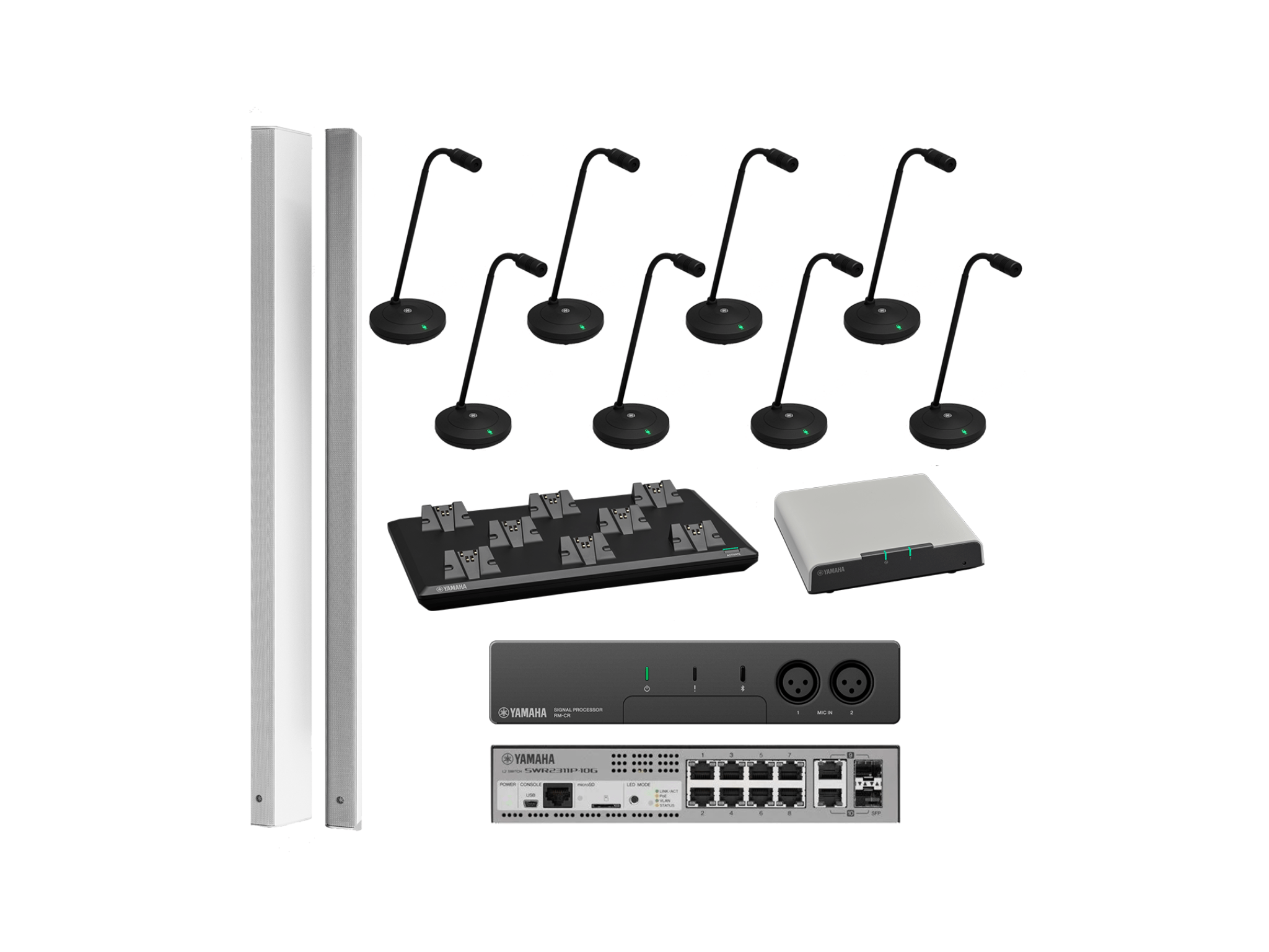 Table Microphone Systems Zoom Visual