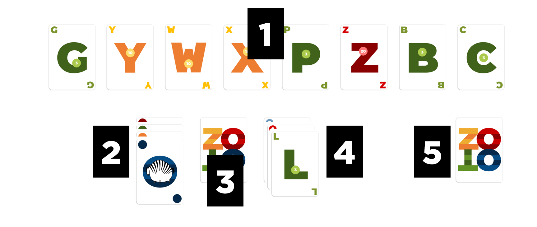 Zolitaire V2 ZOOT! The Card Game for Word Nerds