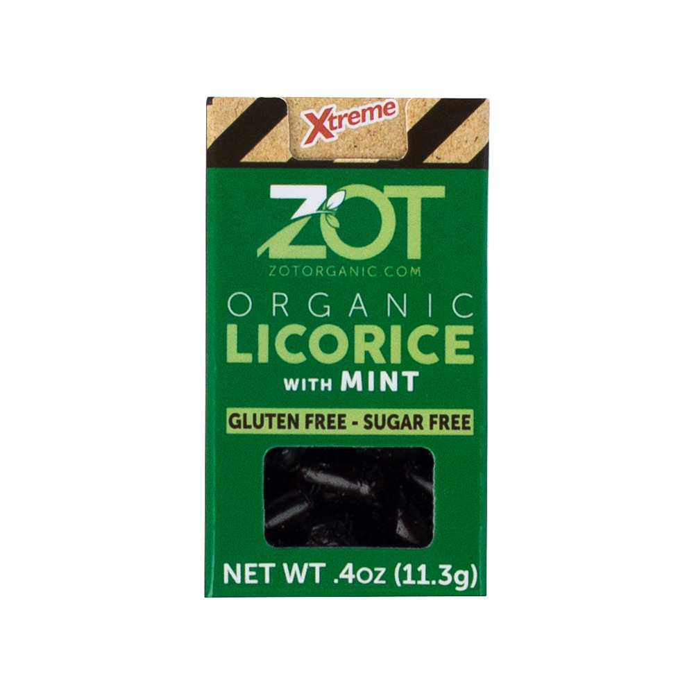 ZOT Organic Licorice Extract with Mint 0.4oz Organic Licorice extract