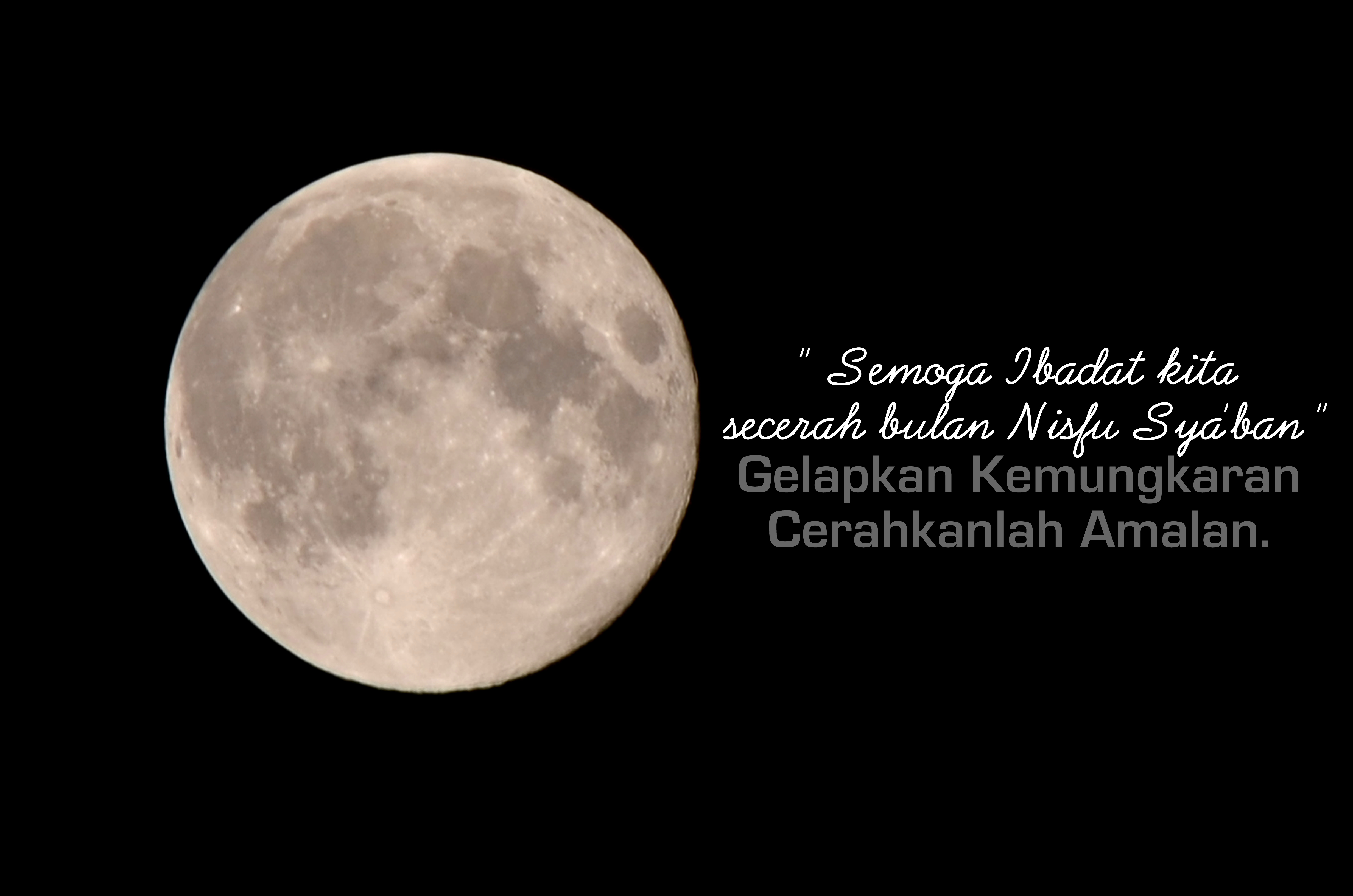 Bulan Nisfu Sya’ban zoukhi