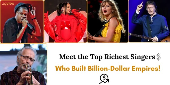 Richest singer in the world net worth