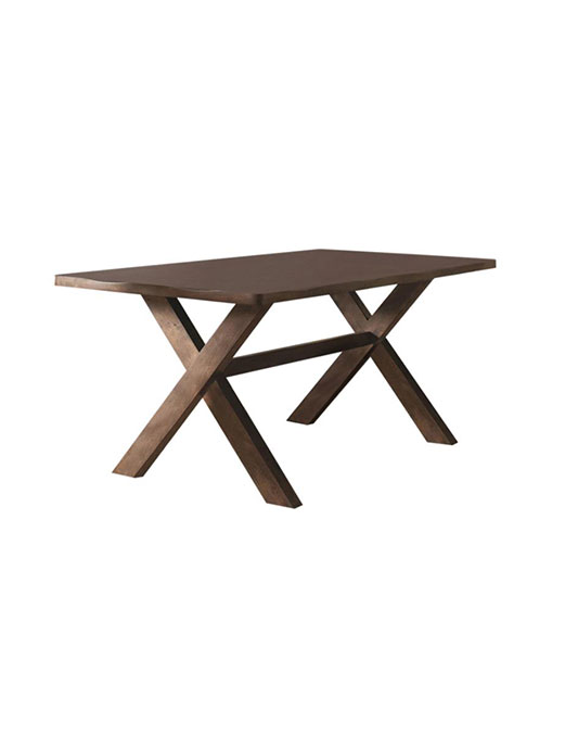 ALSTON LIVE EDGE KNOTTY NUTMEG DINING TABLE Zozi’s Loft