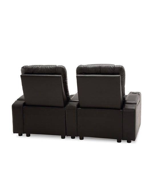 MEDIA FABRIC OR LEATHER HOME THEATRE SEATING PALLISER Zozi’s Loft