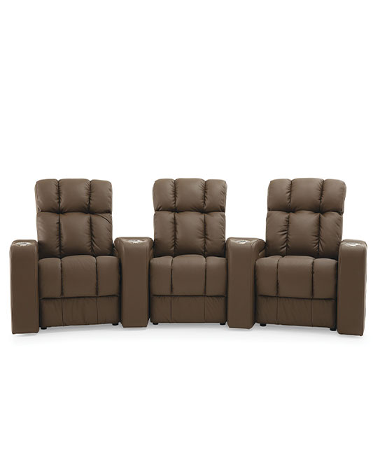 OVATION FABRIC OR LEATHER HOME THEATRE SEATING PALLISER Zozi’s Loft