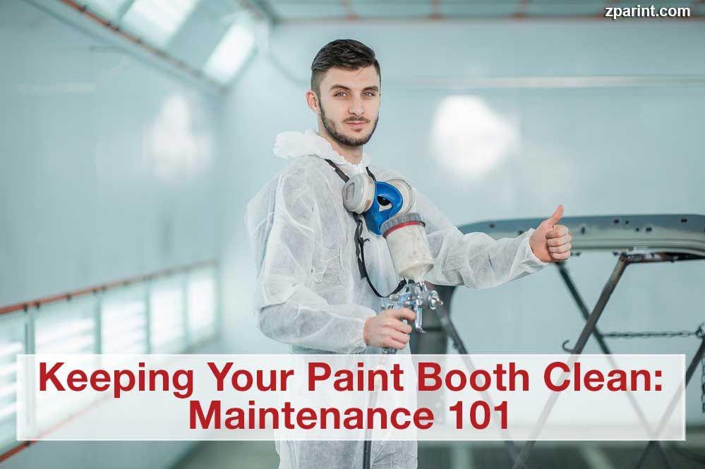 Keeping Your Paint Booth Clean Maintenance 101 Industrial Finishing Systems