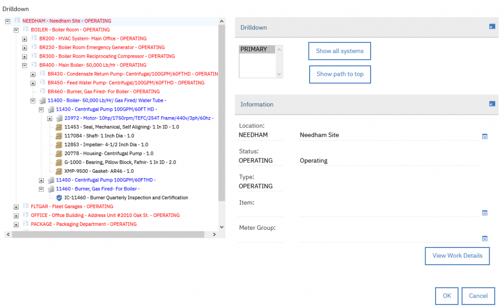 New Drill Down Functionality with Maximo 7.6.1.2 ZPro Solutions