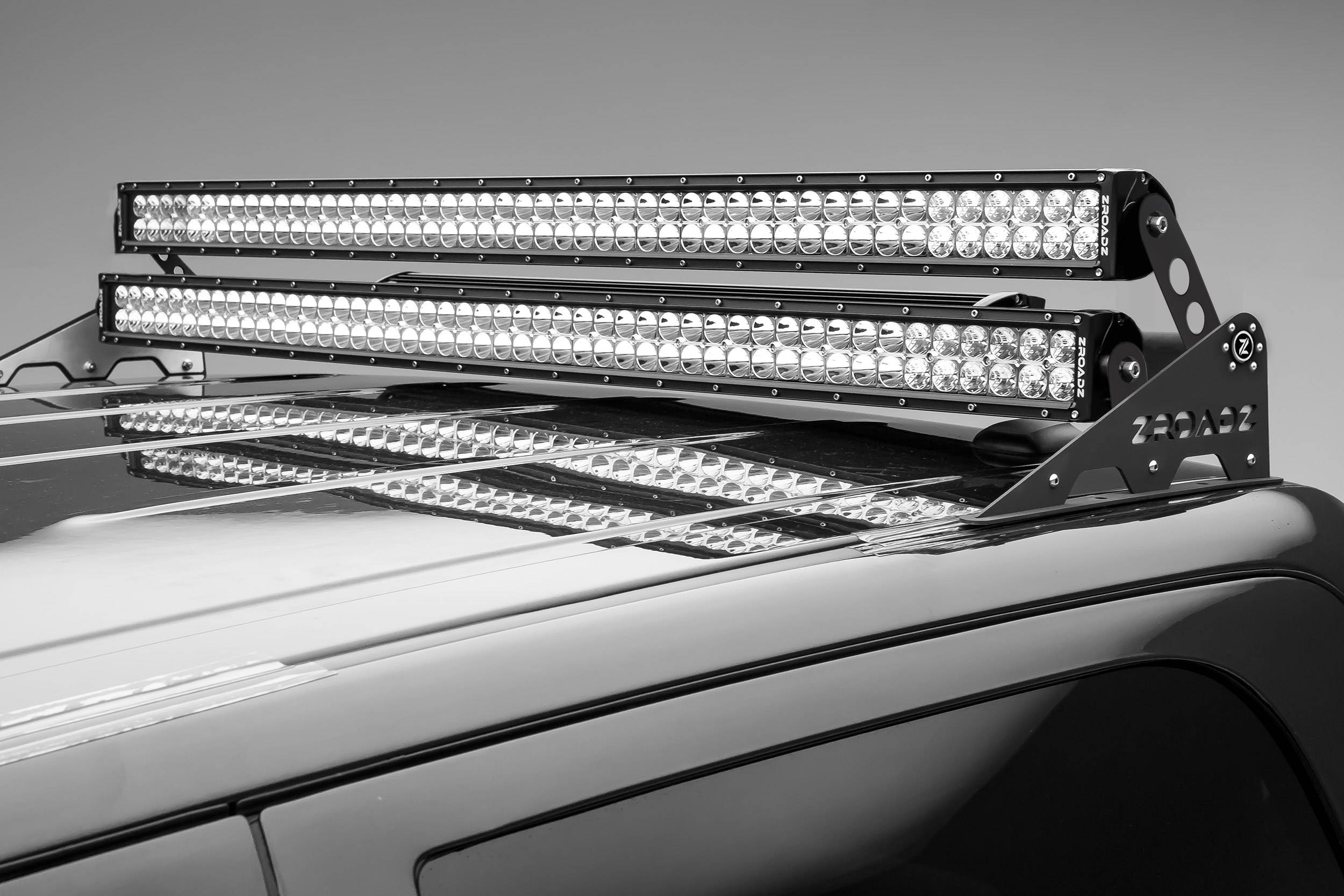Universal Roof Mount LED Bracket Accessory To Add and